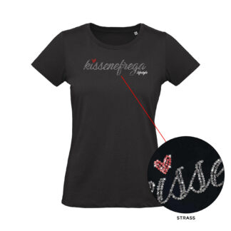 Tshirt nera - Strass