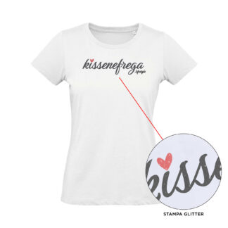 Tshirt bianca - Glitter